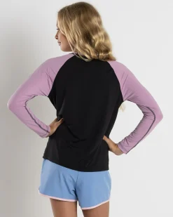 Girls' Vibes Fill Long Sleeve Rash Vest