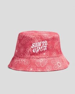 Girls' Vibes Repeat Mono Bucket Hat