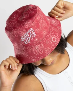Girls' Vibes Repeat Mono Bucket Hat