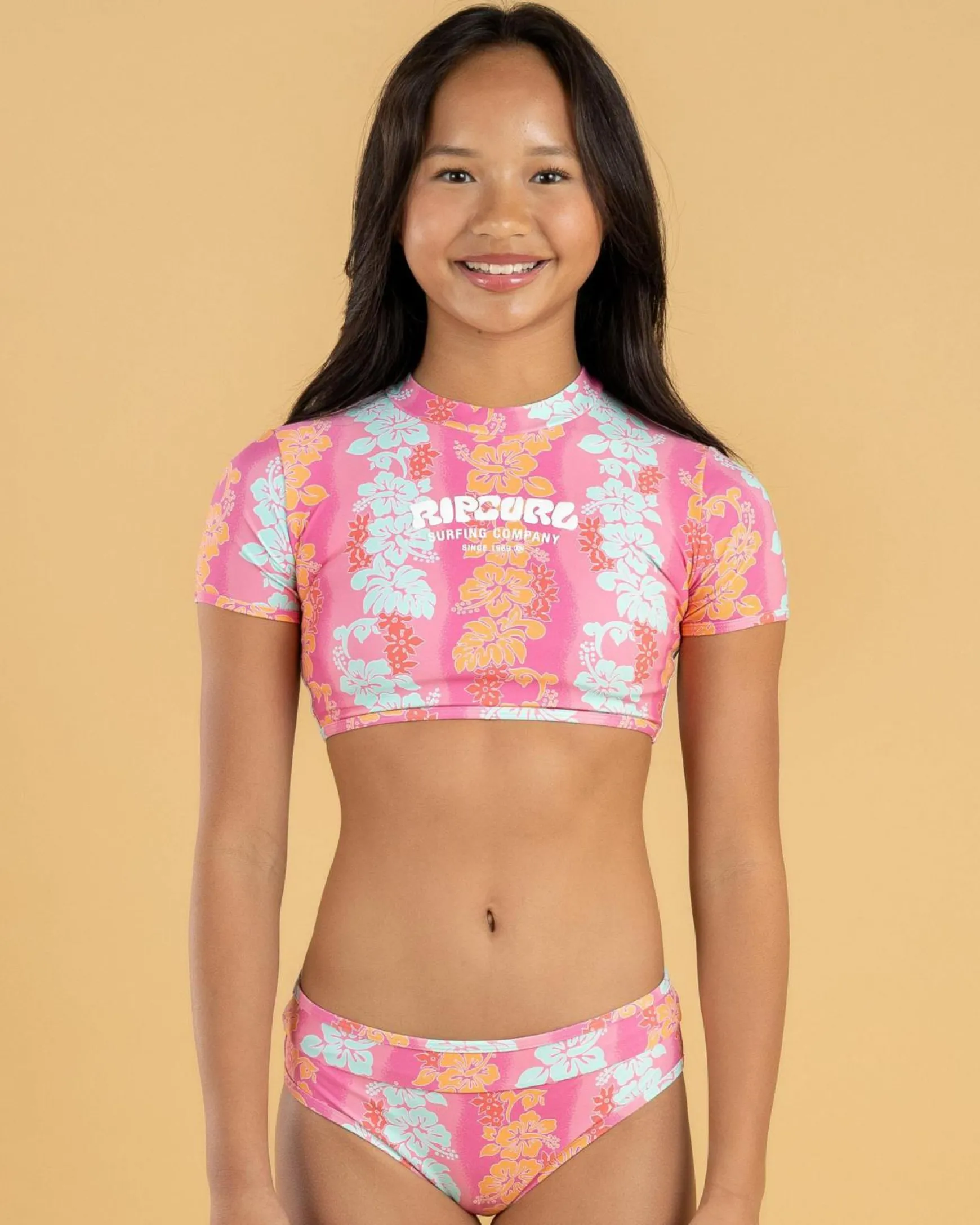 Girls' Waikiki Rash Vest Set