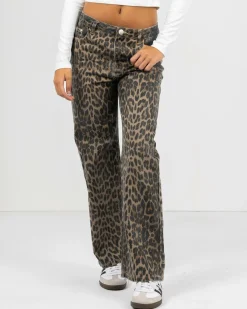 Girls' Wild Cat Straight Leg Jeans