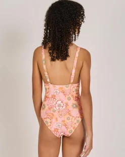 Girls' Wildflower One Piece Swimsuit