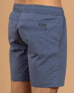 Glint Elastic Waist Shorts