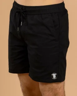 Glint Elastic Waist Shorts