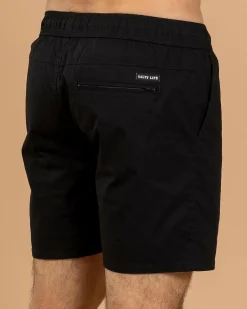 Glint Elastic Waist Shorts