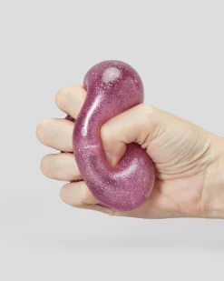 Glitter Sensory Jelly Cube Toy