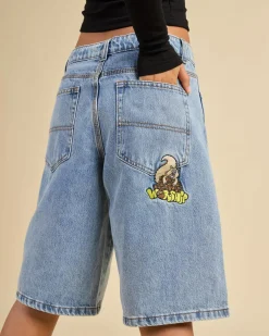 Going Nuts Big Baggy Denim Shorts