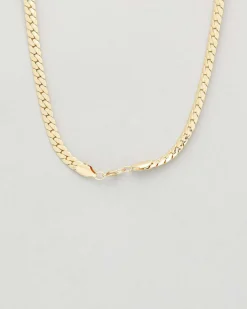 Gold Snake Chain Necklace