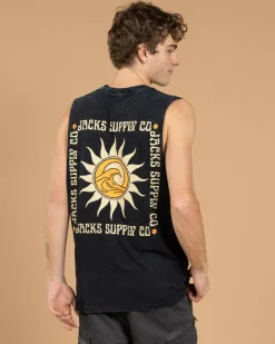 Golden Glow Muscle Tank