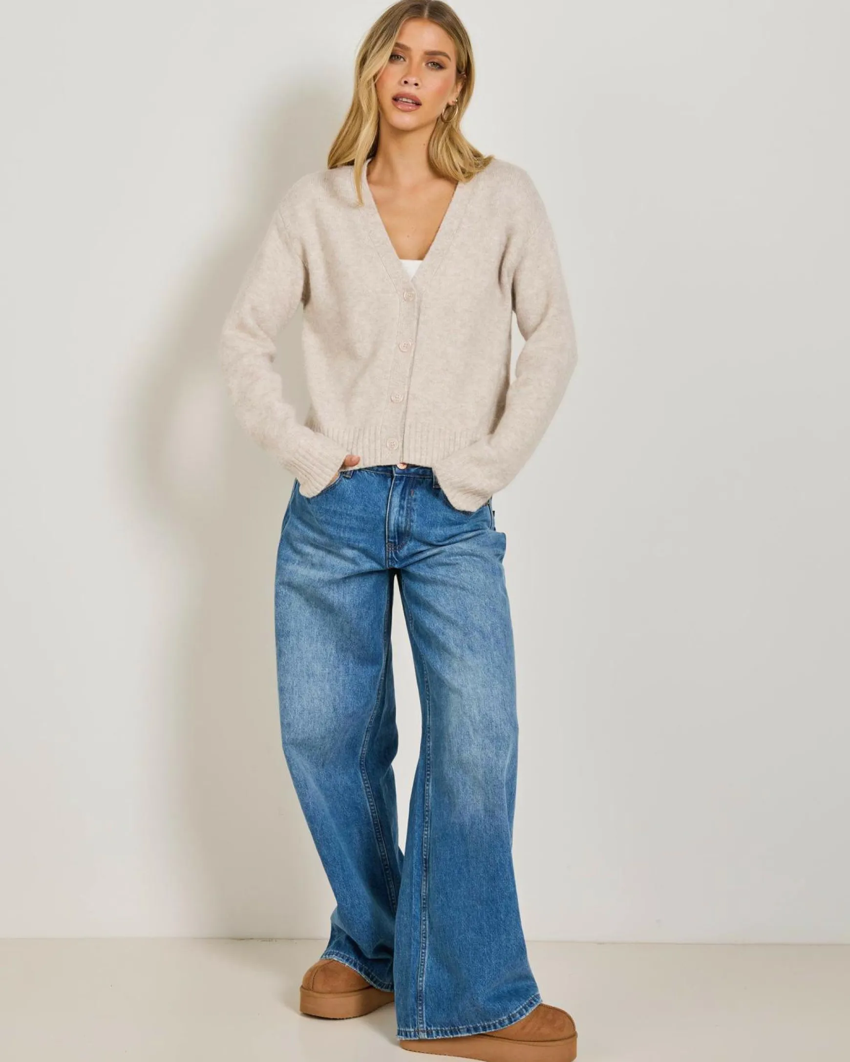 Grandpa Knit Cardigan