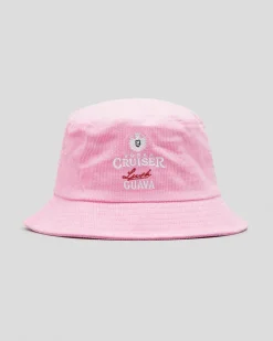 Guava Cord Bucket Hat