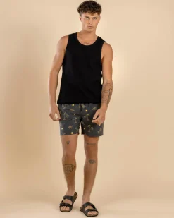 Gust Elastic Waist Shorts