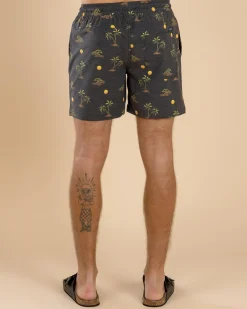 Gust Elastic Waist Shorts