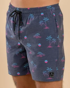 Gust Elastic Waist Shorts