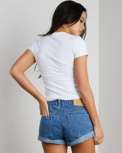 Hallie Roll Up Shorts