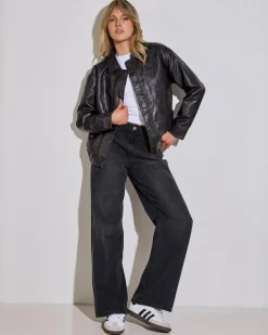 Harley Faux Leather Jacket