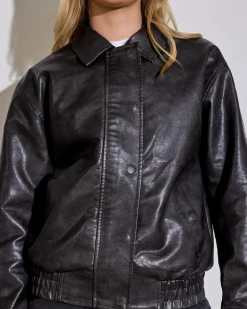 Harley Faux Leather Jacket