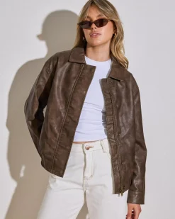 Harley Faux Leather Jacket