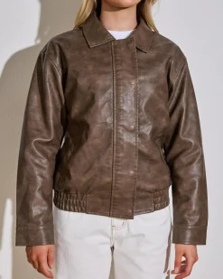 Harley Faux Leather Jacket
