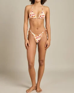 Haven Floral Sliding Triangle Bikini Top