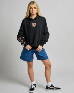 Heart Wreath Set Front Hoodie