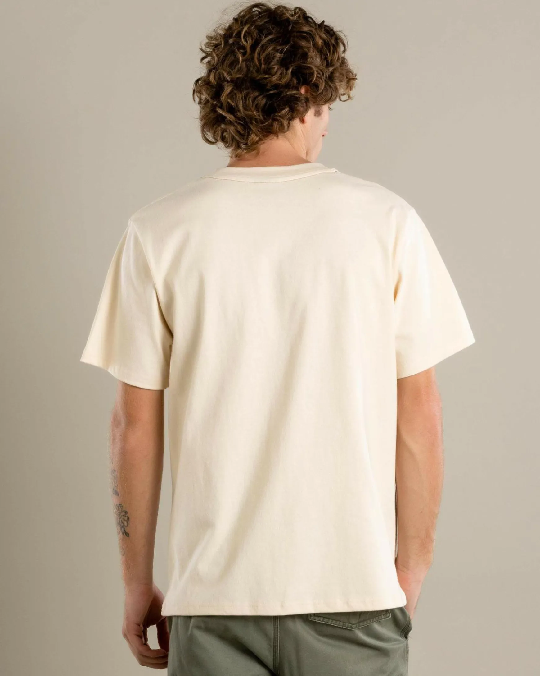 Heavy Vintage Pocket Emblem T-Shirt