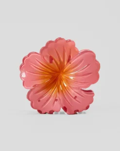 Hibiscus Flower Hair Claw Clip