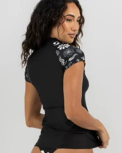 Holiday Cap Sleeve Rash Vest