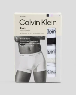 Icon Cotton Stretch Trunk 3 Pack