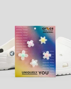 Iridescent Flowers 5 Pack Jibbitz