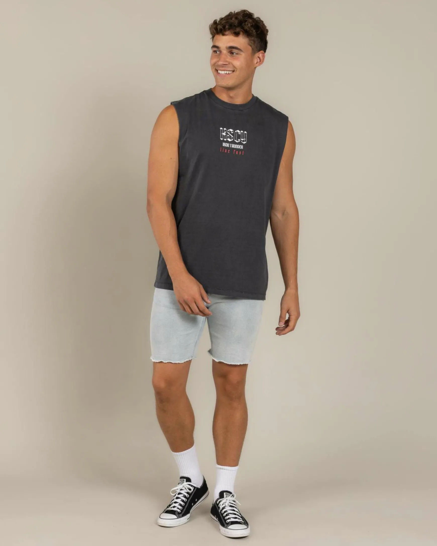 Iron Thunder Relaxed Muscle Tank