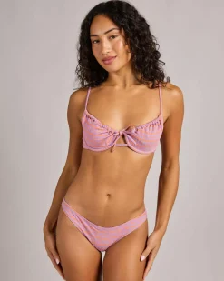 Isles Plaid D-DD Balconette Bikini Top