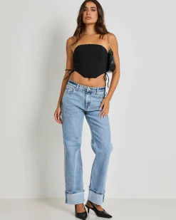 Jessie Lace Up Corset Top