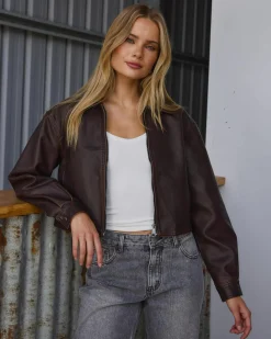 Jett Faux Leather Jacket