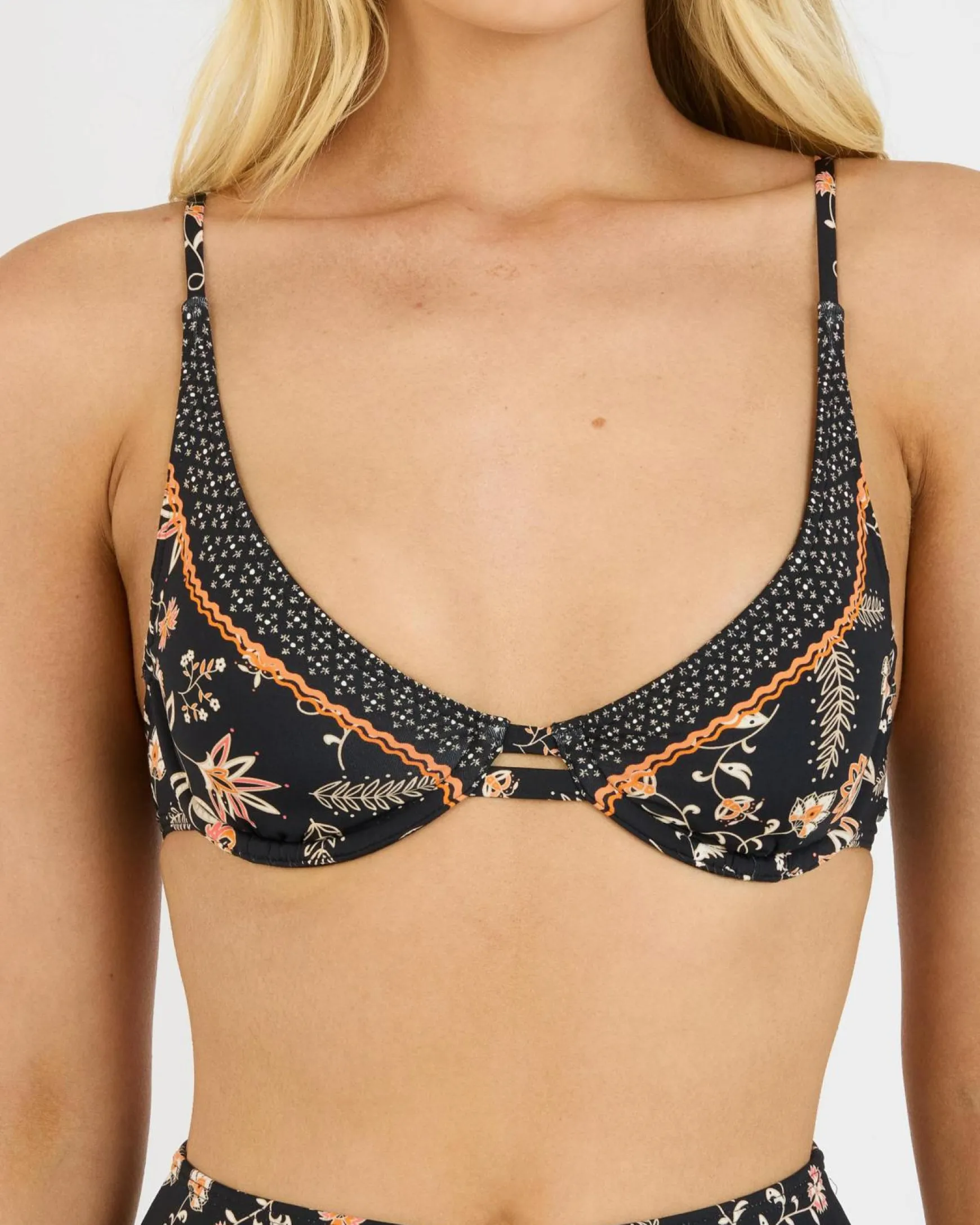 Kerala Underwire Elongated Bikini Top