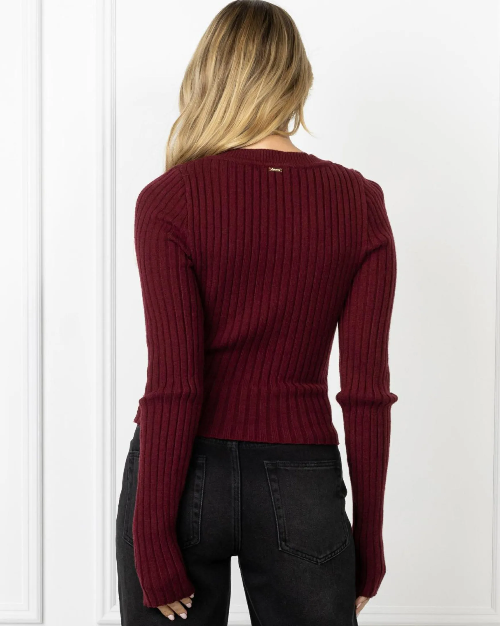 Khloe Long Sleeve Knit Top