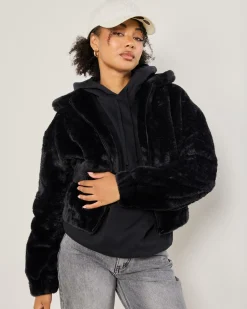Kick On Faux Fur Jacket
