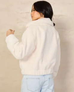 Kick On Faux Fur Jacket