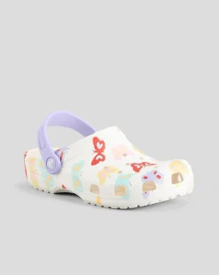 Kids' Classic Butterfly Graphic Clogs