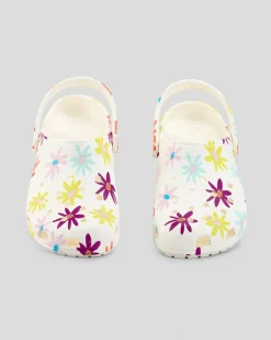 Kids' Classic Crafted Daisy Clogs