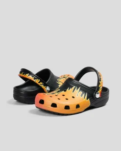 Kids Classic Flames Clog