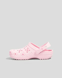 Kids' Classic Floral Cut Out Clogs