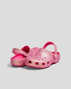Kids' Classic Glitter Clogs