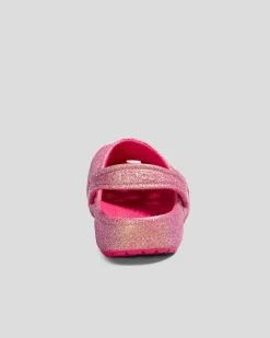Kids' Classic Glitter Clogs