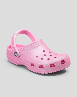 Kids' Classic Glitter Clogs