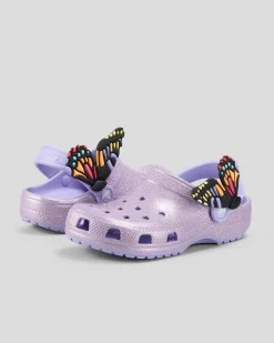 Kids' Classic I am Butterfly Clogs