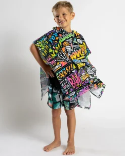 Kids' Crash Hooded Towel