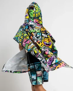 Kids' Crash Hooded Towel