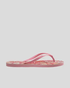 Kids' Slim Ditsy Bloom Thongs