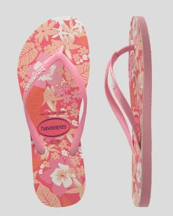 Kids' Slim Ditsy Bloom Thongs